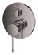 Смеситель GROHE Essence 24169A01 однорычажный скрытого монтажа брашированный графит 24169A01 фото 3