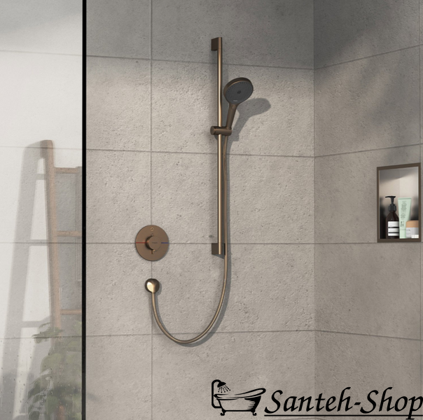 Термостат скрытого монтажа Hansgrohe ShowerSelect Comfort S на 1 функцию, Brushed Bronze (15553140) 15553140 фото