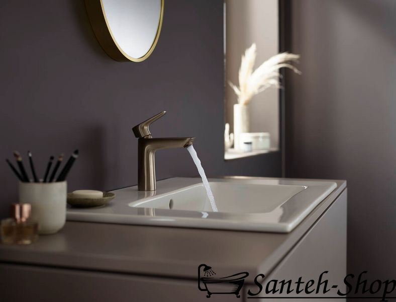 Смеситель для умывальника Hansgrohe Talis E 71712140 110&nbsp;бронзовый 71712140 фото