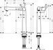 Baterie de lavoar Hansgrohe Talis S 250 fără garnitură, crom (72116000) 72116000 foto 2