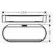 Полка Hansgrohe WallStoris Planet Edition 25,0x10,0x3,9 см, Sand (28912210) 28912210 фото 2