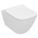 Toaletă suspendată Volle SOLO Rimless, scaun solid Slim cu &icirc;nchidere lentă 51*35,5*33 cm alb 13-55-111 foto 1