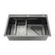 Chiuveta de bucatarie cu strecuratoare din inox Gappo GS7246-6 GS7246-6 foto 1