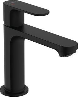 Baterie lavoar Hansgrohe Rebris S 110 Coolstart EcoSmart+ cu baterie pop-up, negru mat (72588670) 72588670 foto