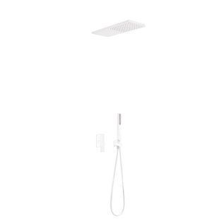 Sistem de duș Tres LOFT cu baterie de duș ascunsă White 20018005BM foto