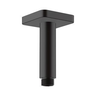 Держатель верхнего душа потолочный Hansgrohe Vernis Shape 100 мм, Matt Black (26406670) 26406670 фото