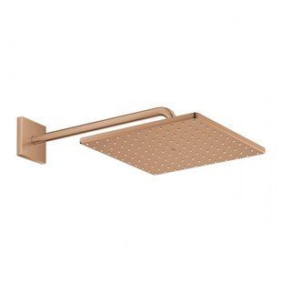 Верхний душ Grohe Rainshower 26564DL0 Mono Cube с кронштейном Brushed Warm Sunset 31x31 см 26564DL0 фото