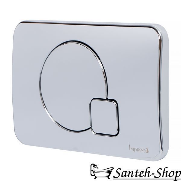 Buton de scurgere IMPRESE i-FRAME i7115PC plastic cromat i7115PC foto