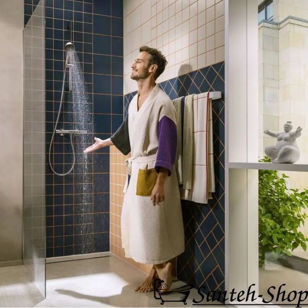 Ручной душ Hansgrohe Activera 28033000 Select S 2Jet EcoSmart, Chrome 28033000 фото