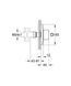 Comutator Grohe Allure Brilliant (19798000) 19798000 foto 2