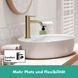 Baterie lavoar Hansgrohe Tecturis S 110 CoolStart fără scurgere, Bronz periat (73312140) 73312140 foto 4