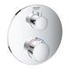 Внешняя часть термостата для душа GROHE Grohtherm 24076000 24076000 фото 1