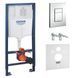 Kit de toaletă suspendată GROHE RAPID SL 4 &icirc;n 1 38772001+37131000 foto 1