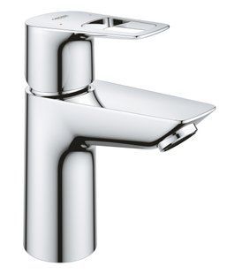 Grohe BauLoop Nou baterie de lavoar monocomandă cu buton de gunoi, crom (23878001) 23878001 foto