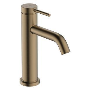 Baterie lavoar Hansgrohe Tecturis S 110 CoolStart, bronz periat (73314140) 73314140 foto