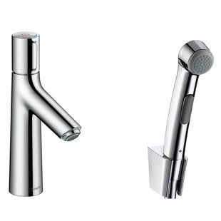 Baterie de lavoar Hansgrohe Talis Select S 100 cu supapă de evacuare și set de igienă, crom (72291000) 72291000 foto
