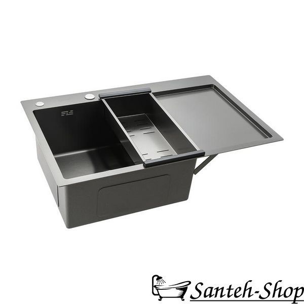 Chiuveta de bucatarie cu strecuratoare din inox Gappo GS7850-6L GS7850-6L foto