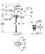 Grohe BauLoop Nou baterie de lavoar monocomandă cu buton de gunoi, crom (23878001) 23878001 foto 2