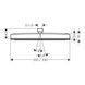 Верхний душ Hansgrohe Pulsify Е 260 1jet Matt White 24330700 24330700 фото 2