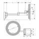 Oglindă cu iluminare LED Hansgrohe AddStoris (41790670) 41790670 foto 2