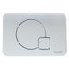 Buton de scurgere IMPRESE i-FRAME i7115PS plastic cromat mat i7115PS foto 1