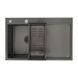 Chiuveta de bucatarie cu strecuratoare din inox Gappo GS7850-6L GS7850-6L foto 3