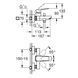 Baterie cada Grohe Cubeo 1018130000 crom 1018130000 foto 2