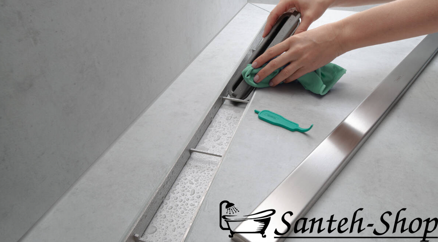 Трап для душа - скрытая монтажная часть для стандартной установки Hansgrohe uBox Universal 01001180 01001180 фото