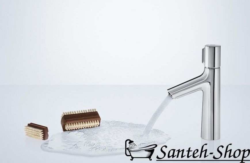 Baterie de lavoar Hansgrohe Talis Select S 100 cu supapă de evacuare și set de igienă, crom (72291000) 72291000 foto