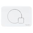 Buton de scurgere IMPRESE i-FRAME i7115PW plastic alb lucios i7115PW foto