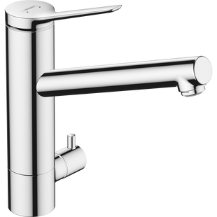 Смеситель для кухни Hansgrohe Zesis M33 200 1jet с зопорным клапаном, Chrome (74808000) 74808000 фото