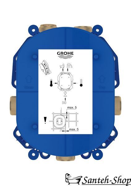 Встроенный универсальный термостат Grohe Rapido Т (35500000) 35500000 фото