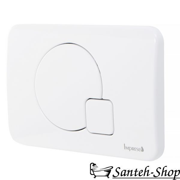 Buton de scurgere IMPRESE i-FRAME i7115PW plastic alb lucios i7115PW foto