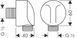 Conexiune pentru furtun de duș Hansgrohe Fixfit, crom (27458000) 27458000 foto 3