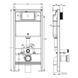 Kit de instalare WC IMPRESE i-FRAME + WC suspendat IMPRESE SKALA i1210+i7116PW+c06806003 i1210+i7116PW+c06806003 foto 2