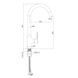 Baterie bucatarie Imprese VACLAV f03406401AA crom f03406401AA foto 2