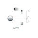 Верхний душ Hansgrohe Select Е 300 3jet с держателем 390 мм, хром (26468000) 26468000 фото 2