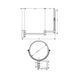 Зеркало для бритья Hansgrohe AddStoris (41791140) 41791140 фото 2