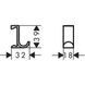 Hansgrohe WallStoris c&acirc;rlige pentru prosoape, negru mat (27914670) 27914670 foto 2