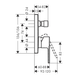 Смеситель для душа Hansgrohe Vernis Shape 71468000 хром 71468000 фото 2