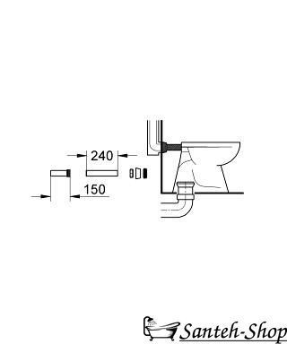 Впускной гарнитур Grohe Rapid SL (37102SH0) 37102SH0 фото