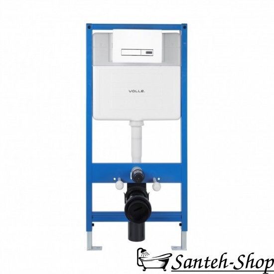 Kit de instalare pentru toaletă 4in1 VOLLE MASTER SENSOR 2220.010305 (instalare, prindere, garnitură, buton LARGO EVO SENSOR blanco) 2220.010305 foto