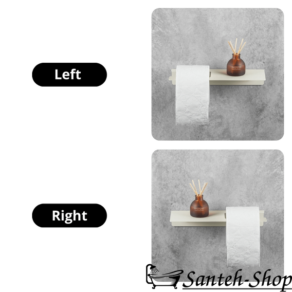 Suport pentru h&acirc;rtie igienică cu raft DASKE LINE BASE PH/LB-0379WL PH/LB-0379WL foto