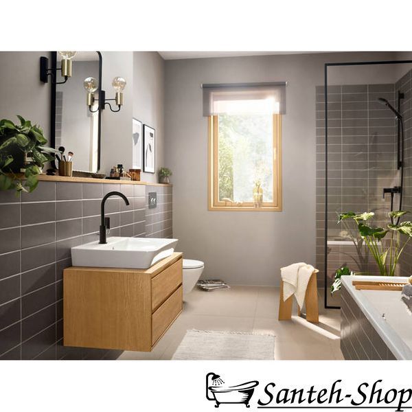 Смеситель для умывальника 210 Hansgrohe Rebris E 72576670 с поворотным изливом 72576670 фото