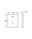 Инфракрасная панель смыва для писсуара GROHE Tectron Skate (37321SD1) 37321SD1 фото 2