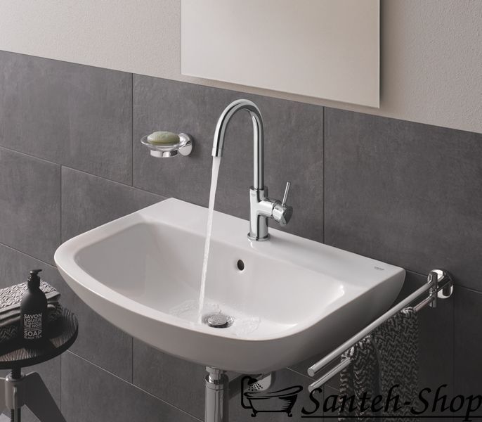 Grohe Bau Ceramic 55 lavoar montat pe perete (39440000) 39440000 foto