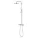 Sistem de duș Grohe Tempesta System 210 cu termostat pentru montare pe perete, crom (26811001) 26811001 foto 2