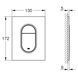 Kit de instalare GROHE 39504000 RAPID SL 3 &icirc;n 1 pentru vasul WC suspendat 39504000 foto 5