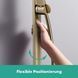 Bară de duș Hansgrohe Unica E Puro 65 cm cu furtun de 160 cm, bronz periat (24404140) 24404140 foto 4