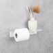 Suport pentru h&acirc;rtie igienică cu raft DASKE LINE BASE PH/LB-0379WL PH/LB-0379WL foto 1